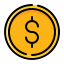 免费美元图标 SVG 和 PNG