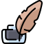 Feather pen