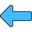 Left arrow