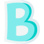 B