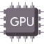 免费SVG和PNG GPU图标