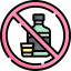 No alcohol