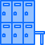 Locker room