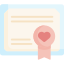 Wedding certificate
