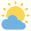 Clouds and sun