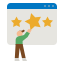 Rating stars