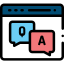 Q&A Icons — Scalable, Lightweight, Free