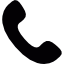 Phone receiver silhouette