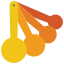 Measuring spoons