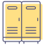 Locker room