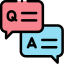 Q&A Icons — Scalable, Lightweight, Free