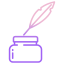 Feather pen