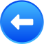Left arrow