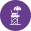 Lifeguard chair