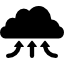 Transfer cloud interface symbol