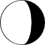 Moon phase symbol