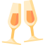 Champagne glasses