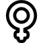 Female sign outline
