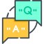 Q&A Icons — Scalable, Lightweight, Free