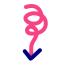 Down arrow