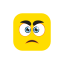 Angry face