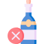 No alcohol