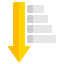 免费 SVG 和 PNG 排序箭头图标