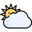 Clouds and sun