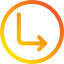 Стрелка вниз вправо