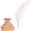 Feather pen