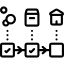 供应链矢量图标 — 免费