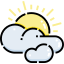 Clouds and sun