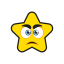 Angry face