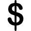 美元符号图标 — 免费SVG下载