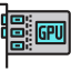 免费SVG和PNG GPU图标