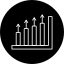 Upward arrow