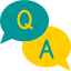 Q&A Icons — Scalable, Lightweight, Free