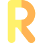 字母 R 矢量图标 — 免费 SVG/PNG 资源