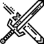 剑：免费矢量图标 (SVG/PNG)