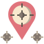 免费位置定位图标 — SVG