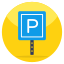 Parking sign