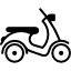 Motorbike Facing Right