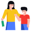Mother and son