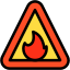 Flammable sign