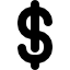 美元符号图标 — 免费SVG下载