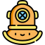 Diving helmet