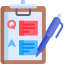 Q&A Icons — Scalable, Lightweight, Free