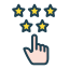 Rating stars