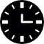 Black wallclock