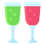 Champagne glasses